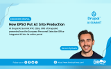 Poster for Dropsolid CRO's session at AI Summit NYC