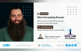 John Richards II beside the headline “What Decoupling Reveals,” introducing an interview about how Drupal and WordPress diverge as project requirements grow.