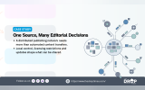 Discover Drupal graphic titled "Sharing Content Is Only Half the Challenge" featuring the NEA logo and connected website illustrations. Explores local publishing decisions and content restrictions across affiliate websites.