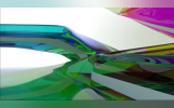 Glassy Abstract Art