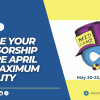 Secure Your Sponsorship Before April for Maximum Visibility