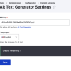 Alt Text Generator
