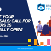 submit your proposals: Call for Speakers is Officially Open!